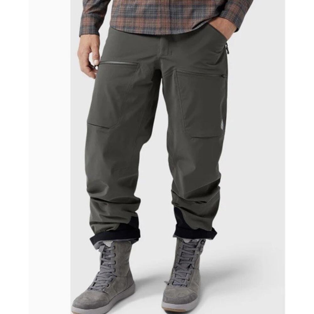 Stio Men's Credential Pant Snowboard Pants Sz M Reg. Length Raven Grey NWT $489